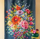 Tilda Embroidery Flower Quilt  (Preorder)
