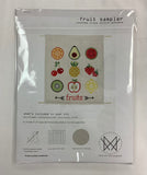 Cross Stitch Kit “Fruit Sampler” by Diana Watters Handmand
