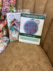 Embroidery Kit “Lift Others Up” by Jessica Long