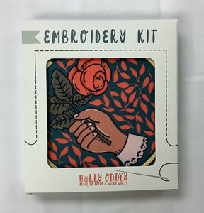 Embroidery Kit “Rose” by Holly Oddly