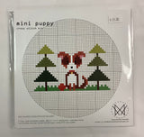 Cross Stitch Kit “Mini Puppy” by Diana Watters Handmand