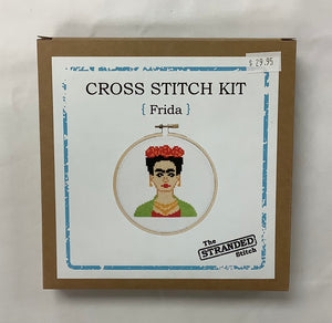 Cross Stitch Kit “Frida” by The Stranded Stitch