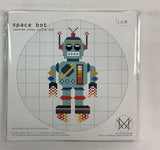Cross Stitch Kit “Space Bot” by Diana Watters Handmand