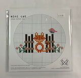 Cross Stitch Kit “Mini Cat” by Diana Watters Handmand