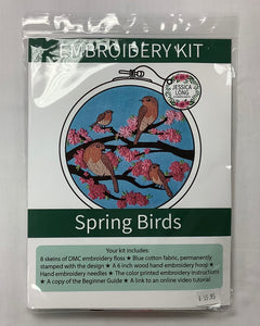 Embroidery Kit “Spring Birds” by Jessica Long